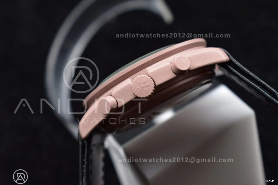 Omega on Jupiter Swatch x Mission Nylon Strap Bioceramic to Quartz Moonwatch 0224